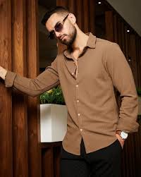 Brown Shirt For Men